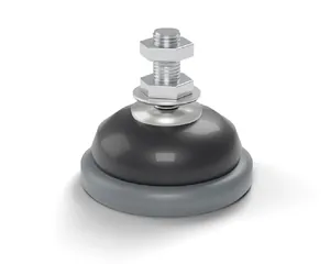 Cushyfoot leveling mount